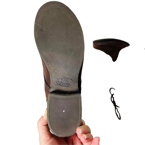 Steve Madden Troopa Lace Up Boots - Picture 4 of 8